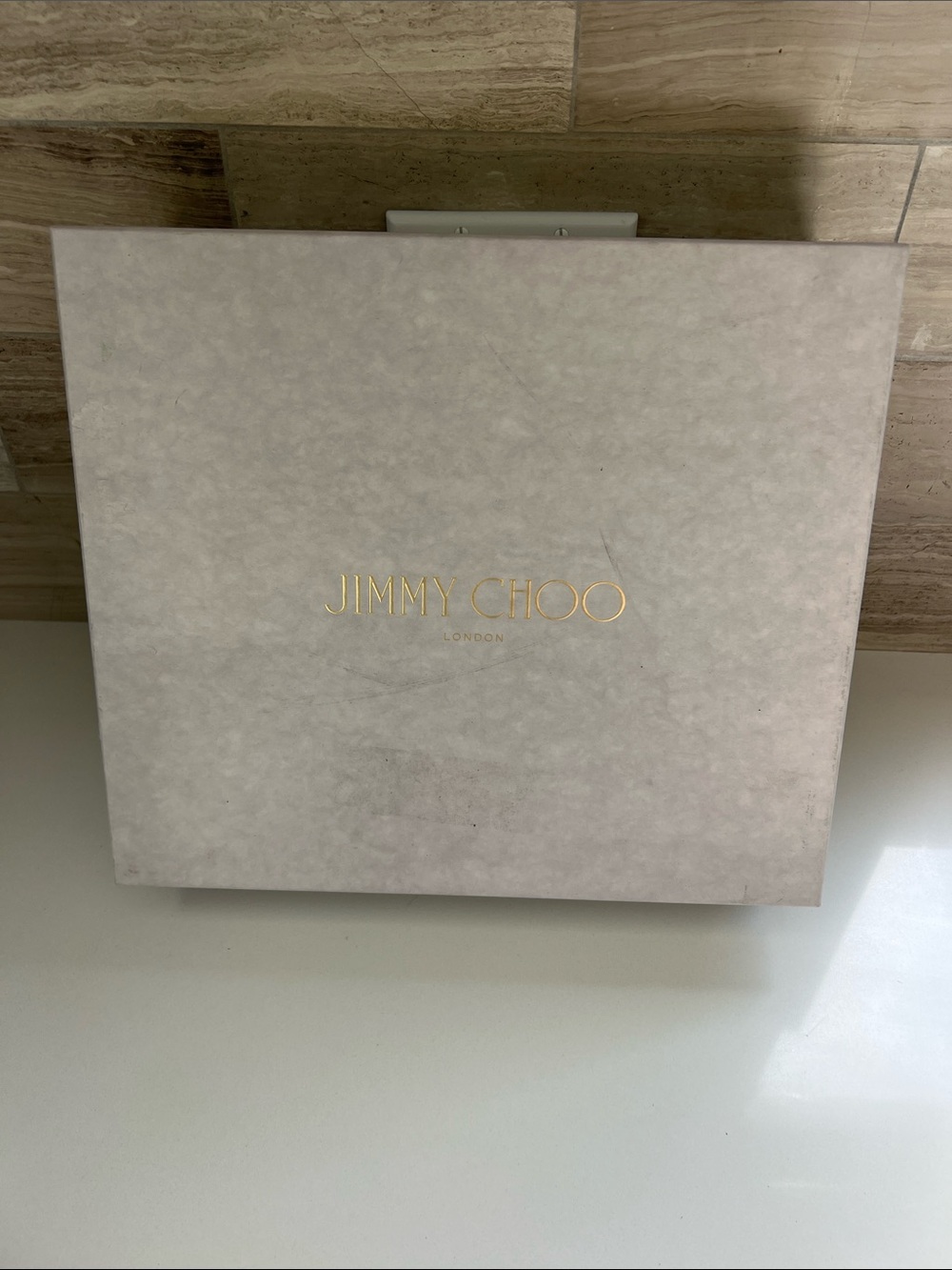 Jimmy Choo heloise 120 bamboo cream light tan soft lizard printed leather heels - Picture 2 of 12